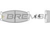 MAZDA 824049280 Brake Pad Set, disc brake